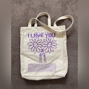lonely ghost canvas tote bag
